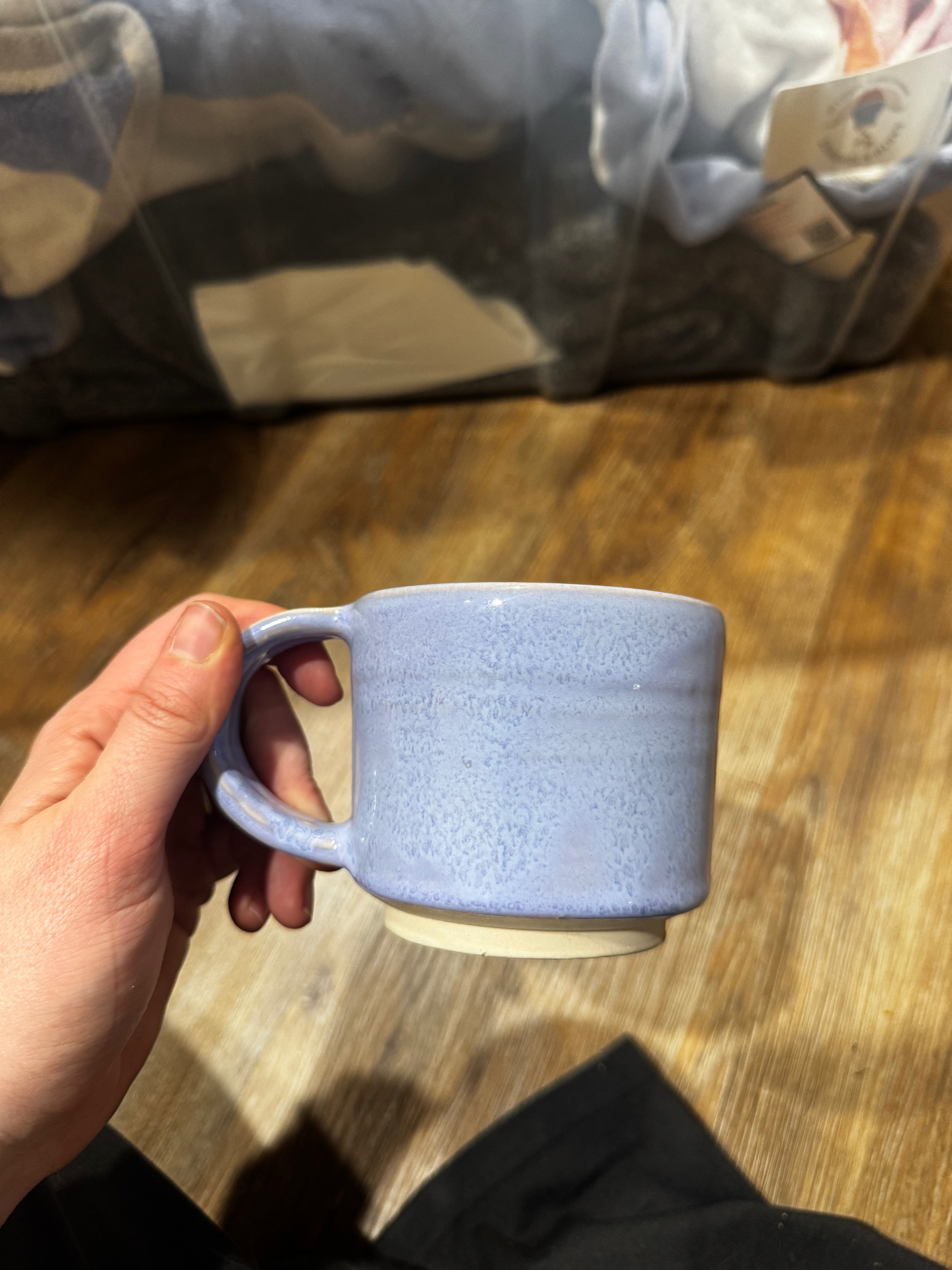 Periwinkle Stoneware Mug
